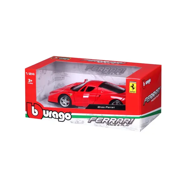 Masina - Ferrari Enzo, Scale 1:24 - Red | Bburago