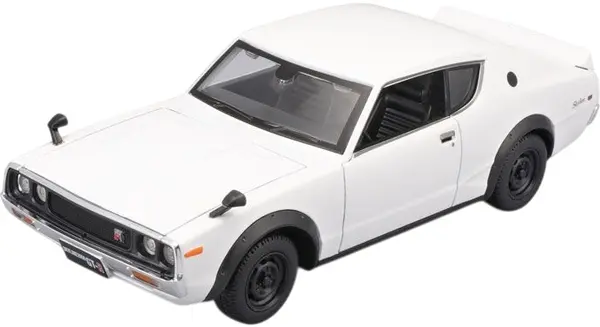Mașină Maisto Special Edition - 1973 Nissan Skyline 2000GT-R, 1:24, alb
