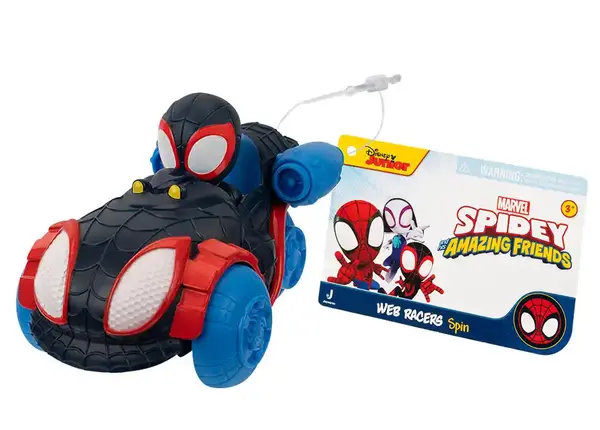 Masina - Marvel Spidey And His Amazing Friends - Web Racers Spin | Jazwares