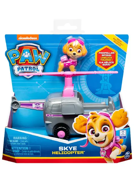 Masina Master Paw Patrol Skye Helicopter Vehicle with Pup