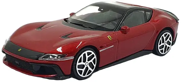 Mașină metalică Bburago - Ferrari 12Cilindri V12 830CV 2024, 1:43, roșie
