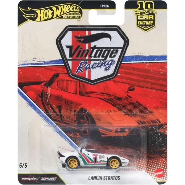 Masina metalica, Hot Wheels Premium, Car Culture, Lancia Stratos, JKF26