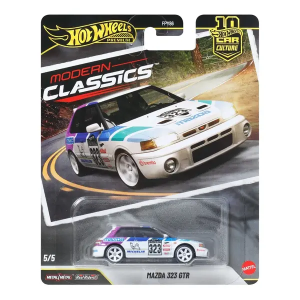 Masina metalica, Hot Wheels Premium, Car Culture, Mazda 323 GTR, JKF17