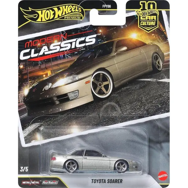 Masina metalica, Hot Wheels Premium, Modern Classics Toyota Soarer 2026, JKF15