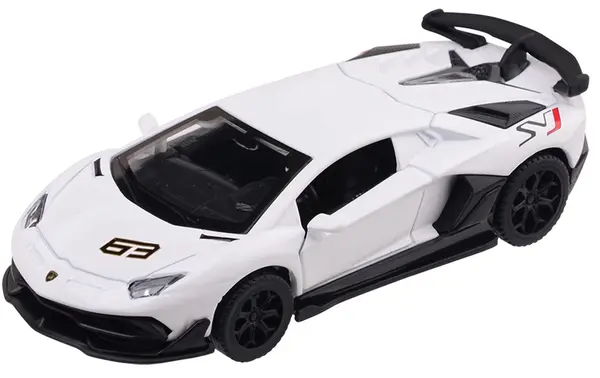 Mașină metalică Metal Speed Zone - Lamborhini Aventador Svj, 1:43, sortiment