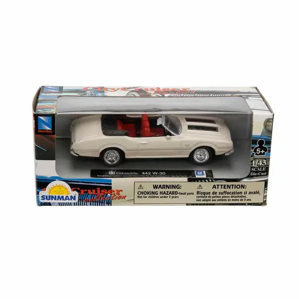 Masina metalica, New Ray, Oldsmobile 442 W-30, 1:43
