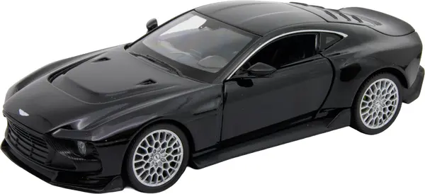 Mașină metalică Welly - Aston Martin Valour, negru, 1:24