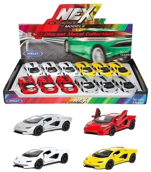 Mașină metalică Welly - Lamborghini LPI, Sortiment