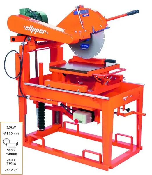 Masina pentru debitat materiale de constructii ISC Super 400V - Norton Clipper