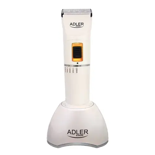 Masina profesionala de tuns parul Adler AD 2827, fara fir, 4 piepteni , titan,lame ceramice,Li-ion,led