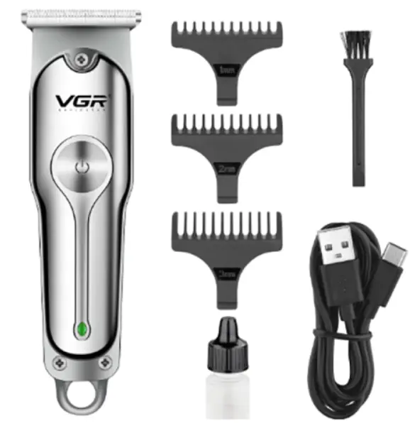 Masina profesionala de tuns VGR V-071, USB, 3W, METAL