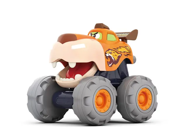 Masinuta Bebe Monster Truck, Leopardul Infuriat | Hola