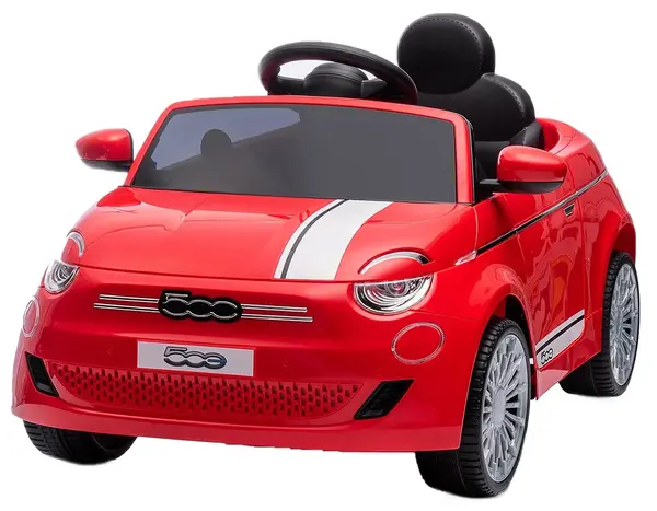 Mașinuță cu baterie Chipolino - Fiat 500, roşu