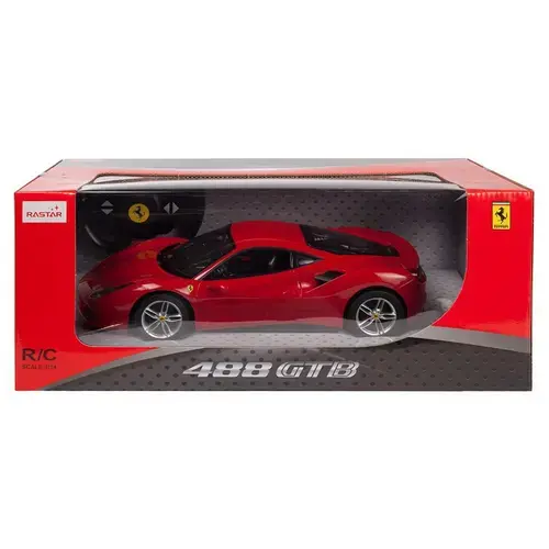 Masinuta cu telecomanda Rastar RC - Ferrari 488 Gtb, 1:14
