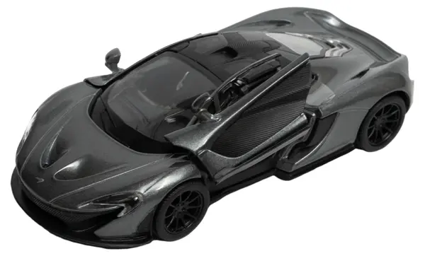 Mașinuță de metal Kinsmart - McLaren P1, 1:36, grafit