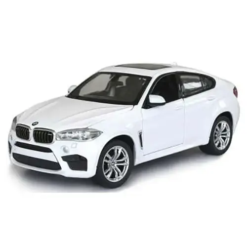 Masinuta diecast Rastar - BMW X6M, 1:24, Alb