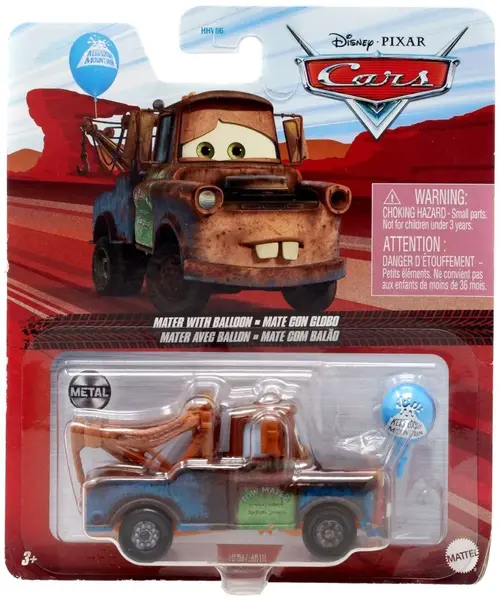Masinuta din metal, Disney Cars, Mater with Balloon, HFB47