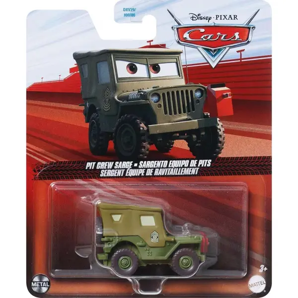 Masinuta din metal, Disney Cars, Pit Crew Sarge, JDL75