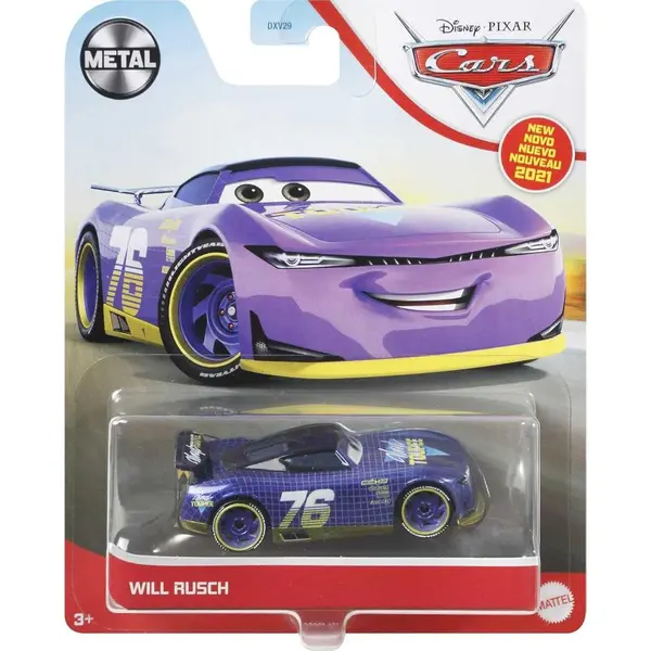 Masinuta din metal, Disney Cars, Will Rusch, GRR63