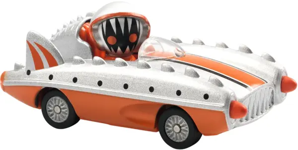 Mașinuță din metal Djeco Crazy Motors - Piranha de cărți