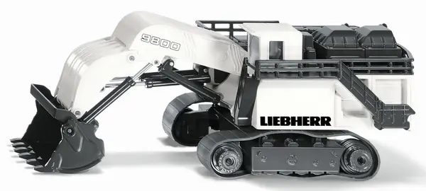 Mașinuță din metal Siku Super - Excavatoer cu senile Liebherr R9800, 1:87