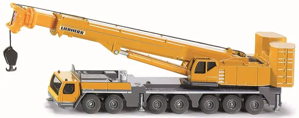 Mașinuță din metal Siku Super - macara mobila Liebherr, 1:87