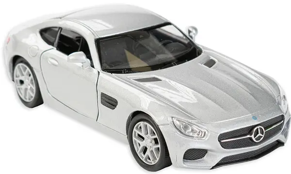 Mașinuță din metal Toi Toys Welly - Mercedes AMG, gri
