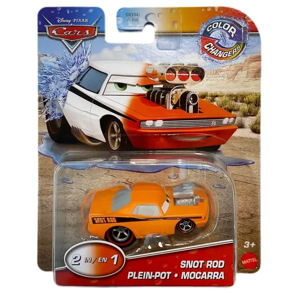Masinuta Disney Cars, Color Changers, Snot Rod, JHG29
