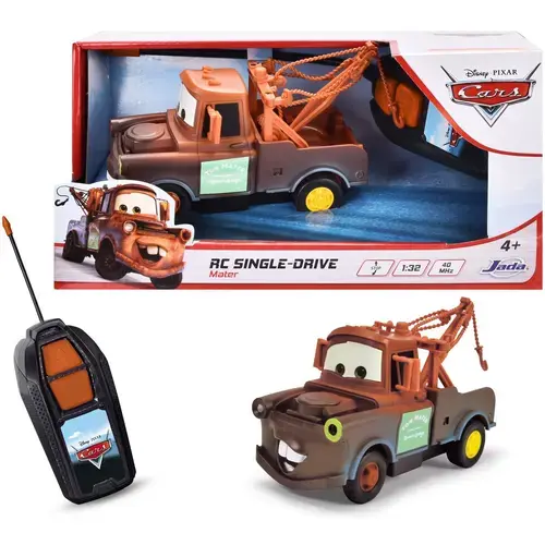 Masinuta Disney Cars - RC Single Drive, Mater, 1:32