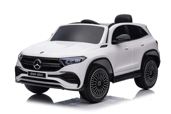 Masinuta electrica 4x4, pentru copii, Mercedes EQA 140W 12V premium, culoare Alba