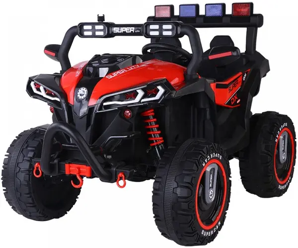 Mașinuță electrică jeep Moni - Beast, rosu
