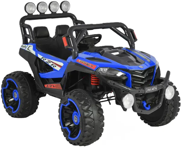 Mașinuță electrică jeep Moni - Jakarta BLK-819, albastru