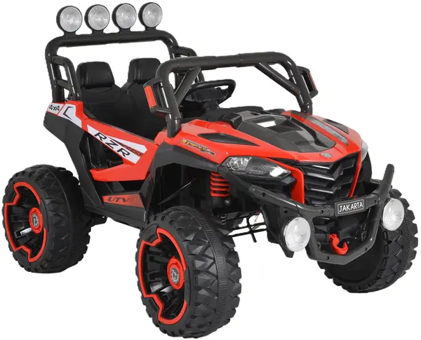 Mașinuță electrică jeep Moni - Jakarta BLK-819, roşu