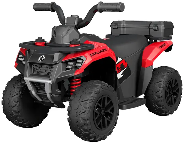 Mașinuță electrică KikkaBoo - ATV, Master Red