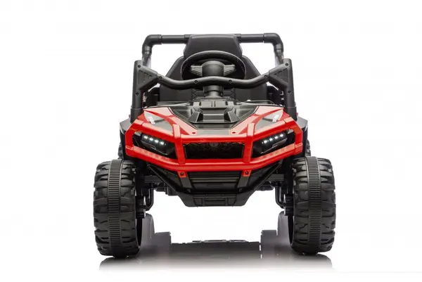 Masinuta electrica Nichiduta Off Road UTV Red cu telecomanda 2.4G,acumulator 12V4.5Ah,doua motoarex35W,slow start,roti robuste cu rulment,suspensii,usi cu deschidere,bluetooth