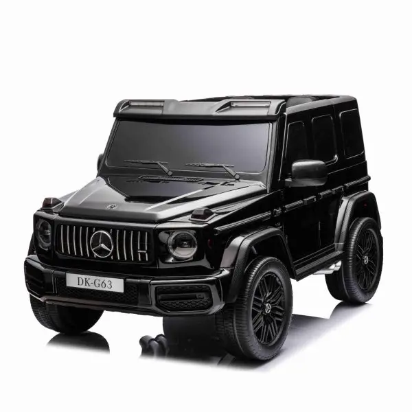 Masinuta electrica pentru 2 copii Mercedes G63, 4x4, 800W, 24V-14Ah, cu Mp3, neagra