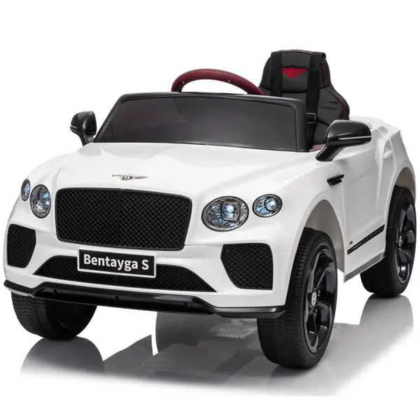 Masinuta electrica pentru copii Bentley Bentayga S, 4x4, 120W, 12V, echipare premium, alba