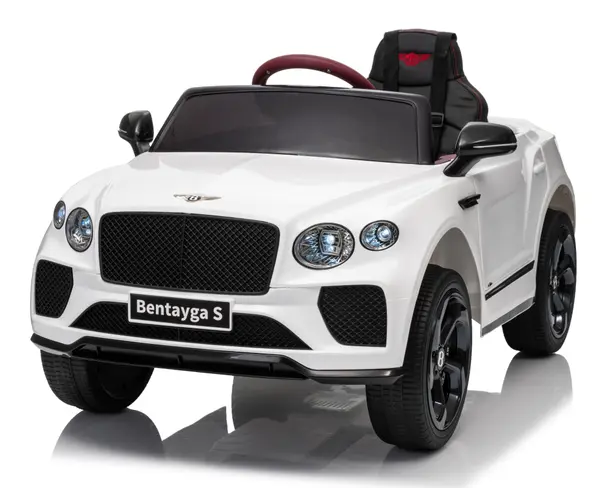 Masinuta electrica pentru copii Bentley Bentayga S, 4x4, 120W, 12V, echipare premium, alba