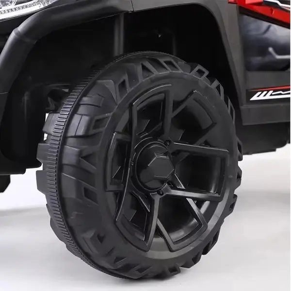 Masinuta electrica pentru copii Nichiduta 12V Off Road Race Pink cu telecomanda 2.4G,faruri cu lumini LED, sunete,muzica, 2 motoare x 35w,functie slow start,mufa USB,centura de siguranta