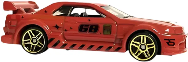Mașinuță Hot Wheels Colour Shifters - Nissan Skyline GT-R (R32), cu schimbarea culorii