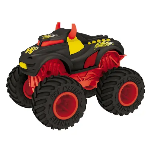 Masinuta Hot Wheels Monster Trucks Rev Tredz, Rosu