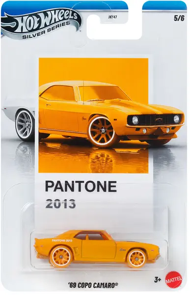 Mașinuță Hot Wheels Silver Series - Pantone, Ford/Nissan/Volkswagen, 1:64, sortiment