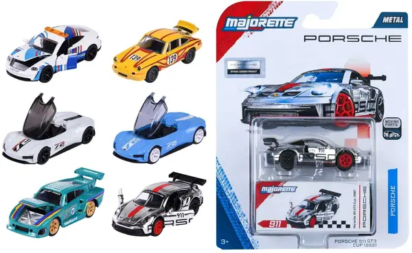 Mașinuță Majorette - Porsche Deluxe, 1:64, sortiment