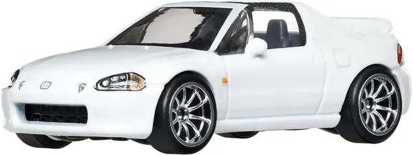 Mașinuță metalică Hot Wheels Fast & Furious - 1994 Honda Del sol, 1:64, alb