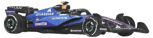 Mașinuță metalică Hot Wheels Premium - Atlassian Williams Racing F1 Team, #55, 1:64