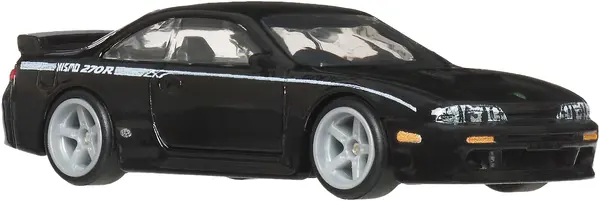 Mașinuță metalică Hot Wheels Premium Car Culture - 1994 Nismo 270R (S14), 1:64, negru
