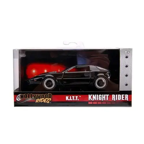 Masinuta metalica Jada Hollywood Rides Kitt Knight Rider, Scara 1 la 32