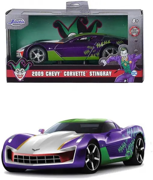 Masinuta Metalica Joker 2009 Chevy Corvette Stingray 1:32