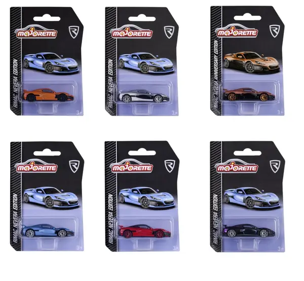 Masinuta metalica Majorette - Rimac Nevera Edition (mai multe culori, pret pe bucata) | Majorette