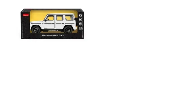 MASINUTA METALICA MERCEDES AMG G63 ALB SCARA 1 LA 24